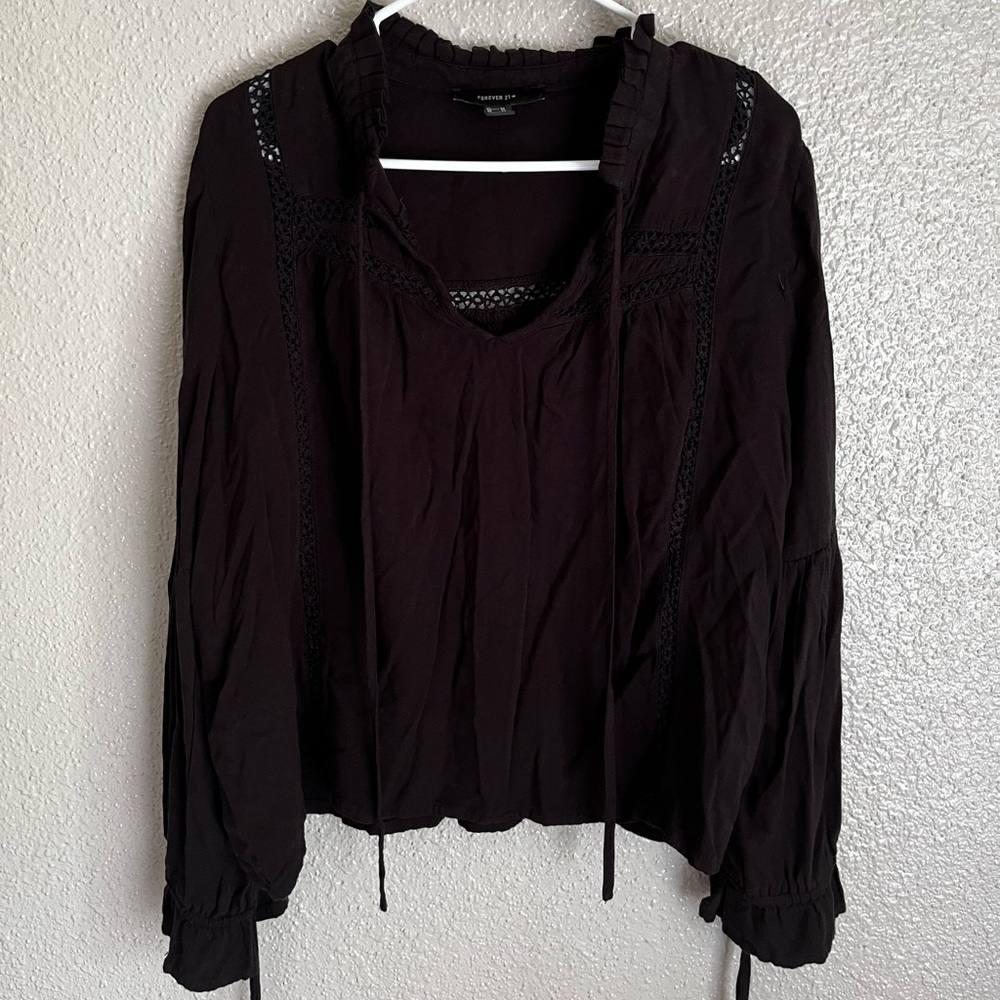 Black Pirate Blouse